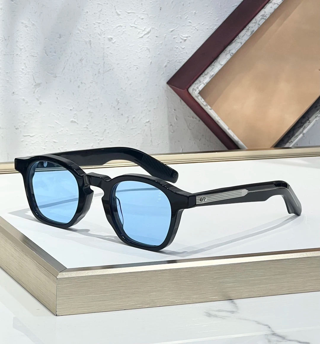 ZEPHIRIN SIZE 44-25 Top High Quality Sunglasses for Men Classic Women Luxury Brand Designer Fashion sun glasses UV400 With box