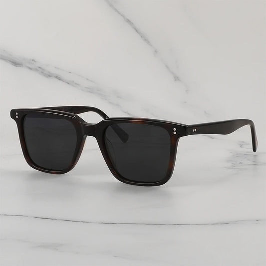 Lachman Men Sunglasses Polarized Sunglasses 2025 Brand Designer Driving Sun glasses Male High Quality Rectangle Style OV5419