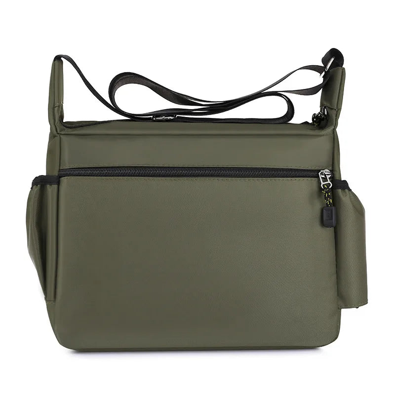 Men's Shoulder Bag Large Capacity Leisure Bag Lightweight Business Oxford Simple Crossbody Bag