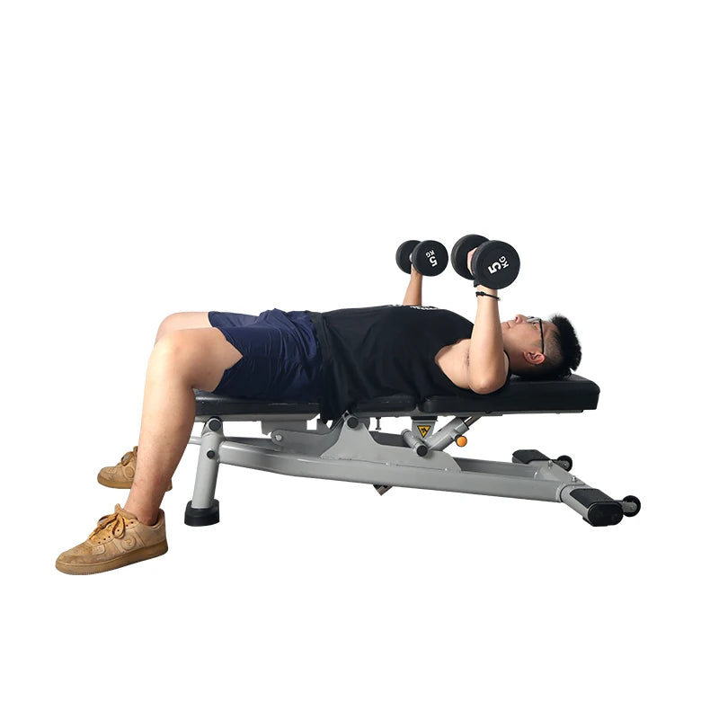 XOYOOU  Ajustable Gym Home Steel Dumbbell Workout Bench Gym Equipment Adjustable Fitness  Incline Bench for Strength Training