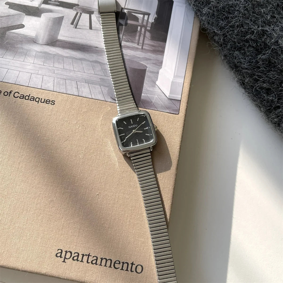 Brand Simple Quartz Watch for Women Retro Luxury Gift Ladies Watches Small Dial Adjustable Stainless Steel Strap Wristwatches