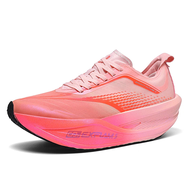 New Cushioning Running Shoes For Men Suitable Heavy Runners Lace Up Sports Women Non-slip Outdoor Athletic Male Sneakers