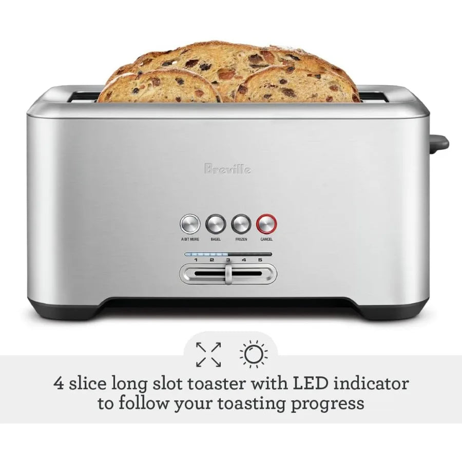 BTA730XL Bit More Toaster 4 Slice Brushed Stainless Steel