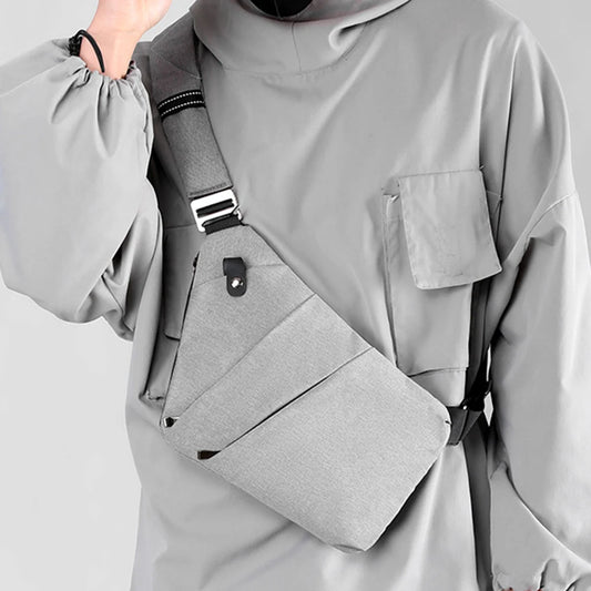 Travel Personal Anti-theft Crossbody Bag Mini Cross Body Bags Male One Shoulder Sling Bag Leisure Anti-splash Men's Chest Bag