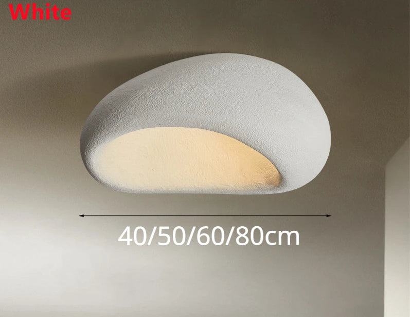 Nordic Minimalist Wabi Sabi Wind Ceiling Light Hanging Lamp Living Room Restaurant Caf É Home Decoration Bedroom Lighting
