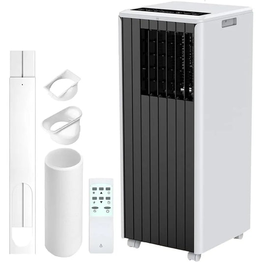 8000 BTU Portable Air Conditioner for Home and Office Use 3in1 Cooling Dehumidifying and Fan Functionality Ideal for Rooms Up t