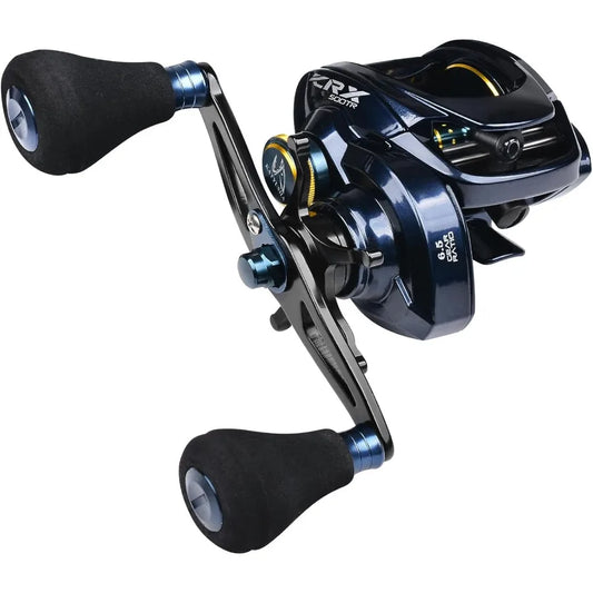 Baitcasting Fishing Reels for Saltwater Offshore Fishing 500 Size Casting Reel with 6.5:1 HighSpeed Gear Ratio Carbon Fiber Dra