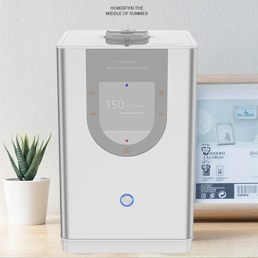Hydrogen Generator 99.99% High Purity H2 Inhalation Machine 150ml H2+75ml O2 Hydrogen water purifier Ionizer Low Noise SPE/PEM