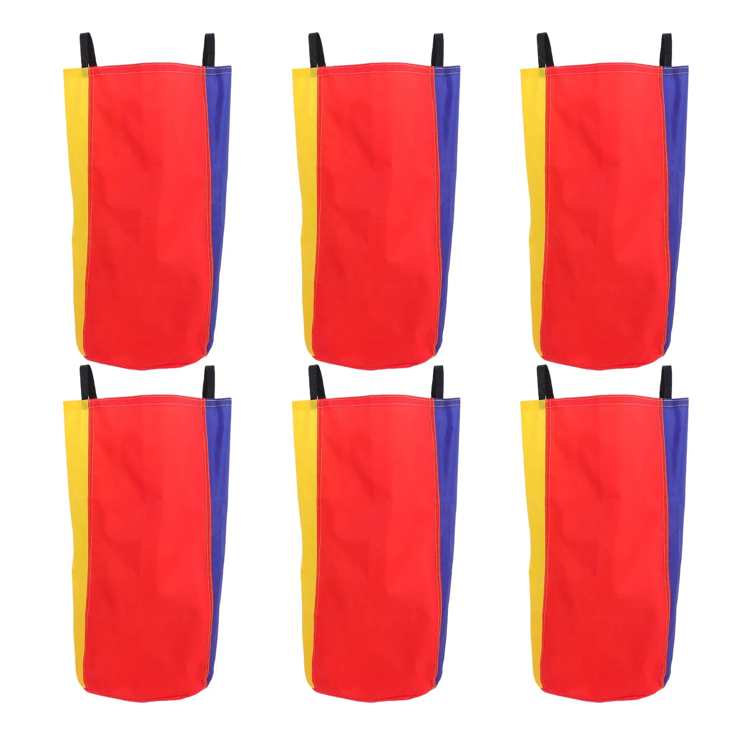 6Pcs Children's Kangaroo Jumping Bags Race Bags Outdoor Lawn Game Props Jumping Race Supplies (Assorted Color)