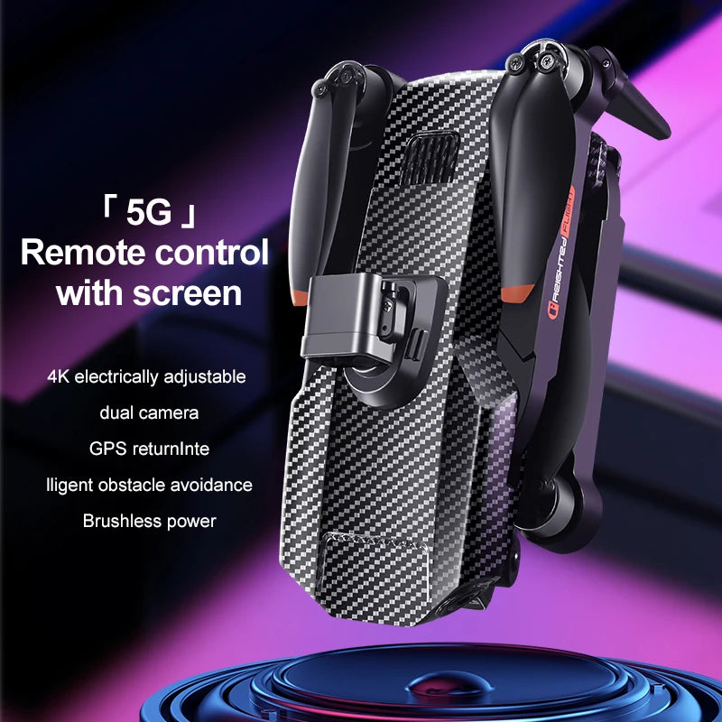 K919 MAX GPS Drone 4K Professional HD Dual Camera 5G Wifi 360° Obstacle Avoidance Brushless Foldable Quadcopter RC Drone