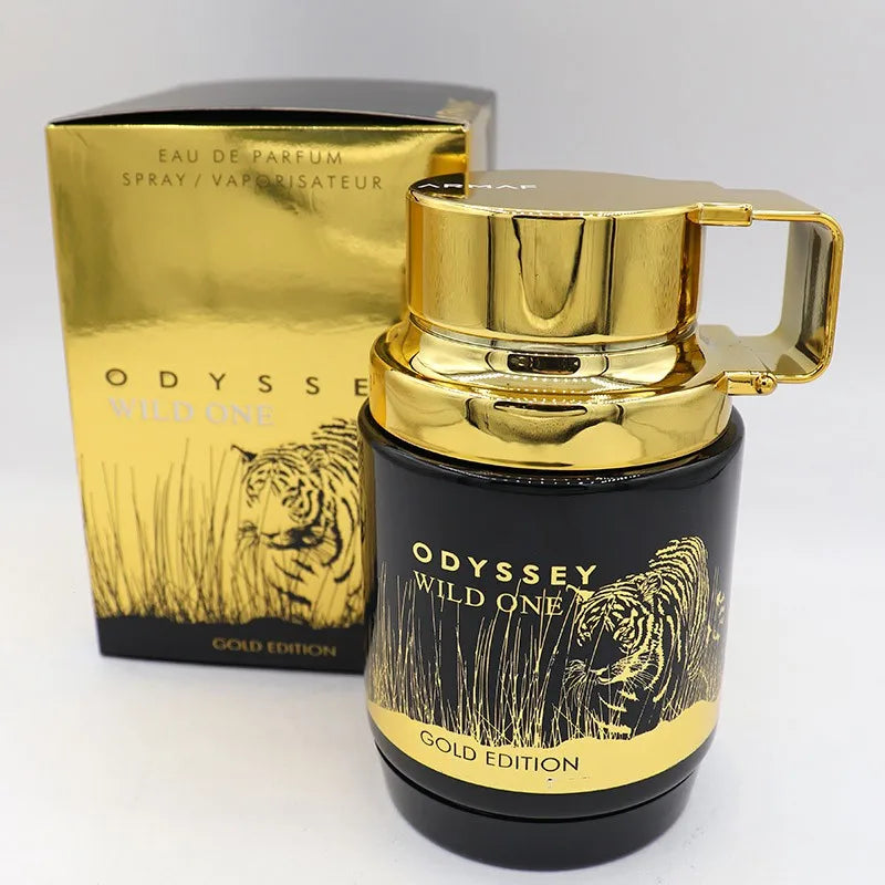 Odyssey - Wild One Gold Edition by Armaf for Men - 3.4 oz Edp Spray