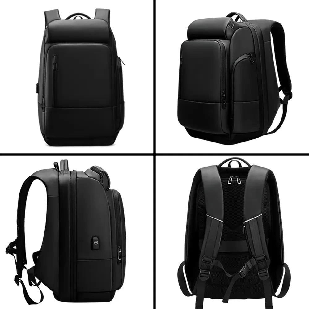 18” Large Capacity Male Laptop Men's Backpack Bag Waterproof USB Charging Multifunction Business School Backpacks