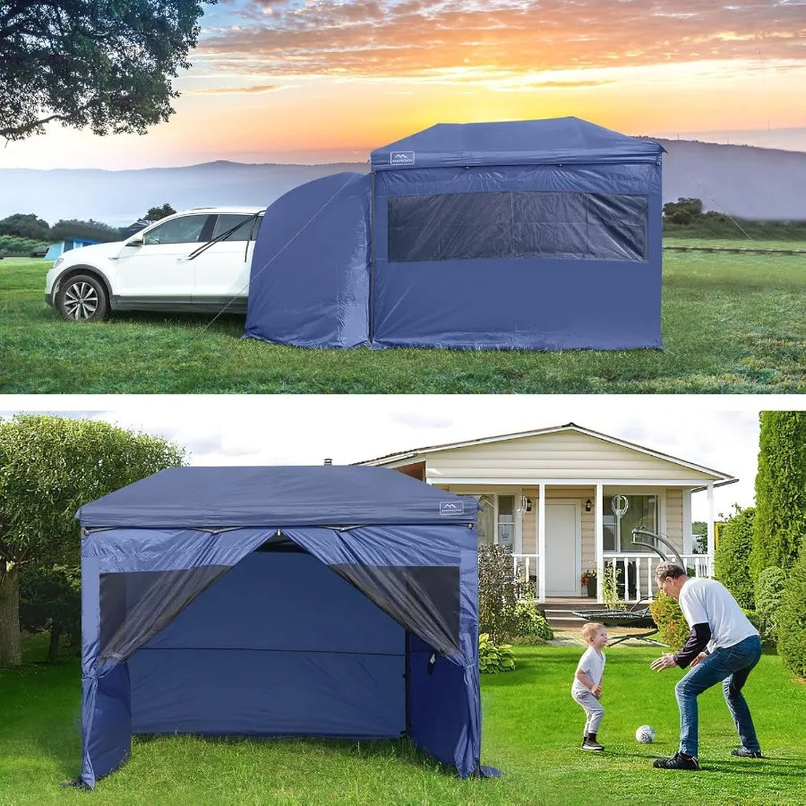 5pcs Sidewalls for 10X10 Commercial Instant Canopy Tent Converts Canopies into Tent for Camping with Removable SUV Tailgate Can