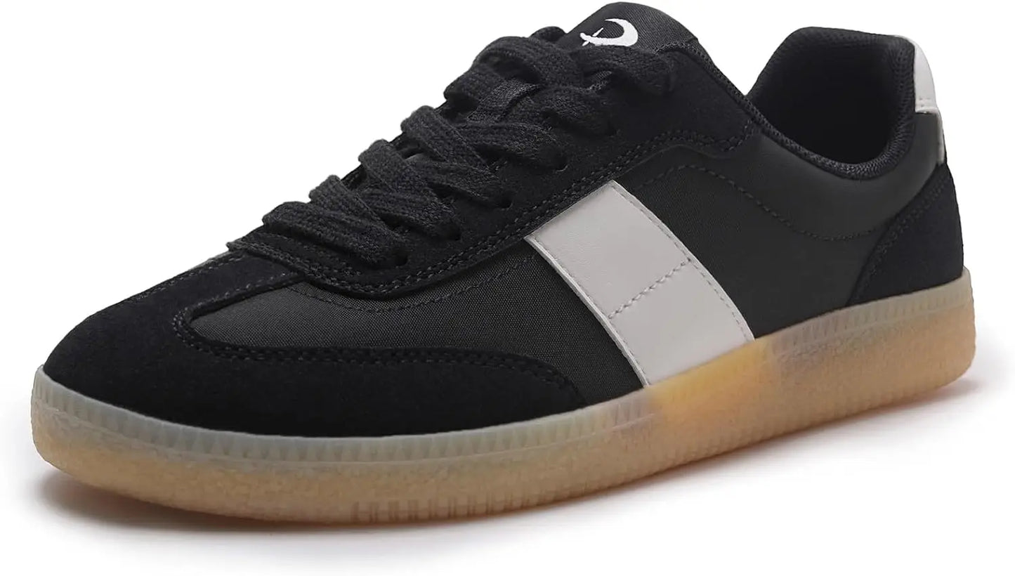 Women's Fashion Sneakers Comfortable Walking Shoes Casual Lace-Up Non Slip Sneakers