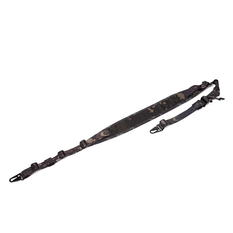 Tactical Rifle Sling Slingster Modular Strap Removable 2 Point / 1 Point 2.25" Padded Combat Shooting Hunting Accessories