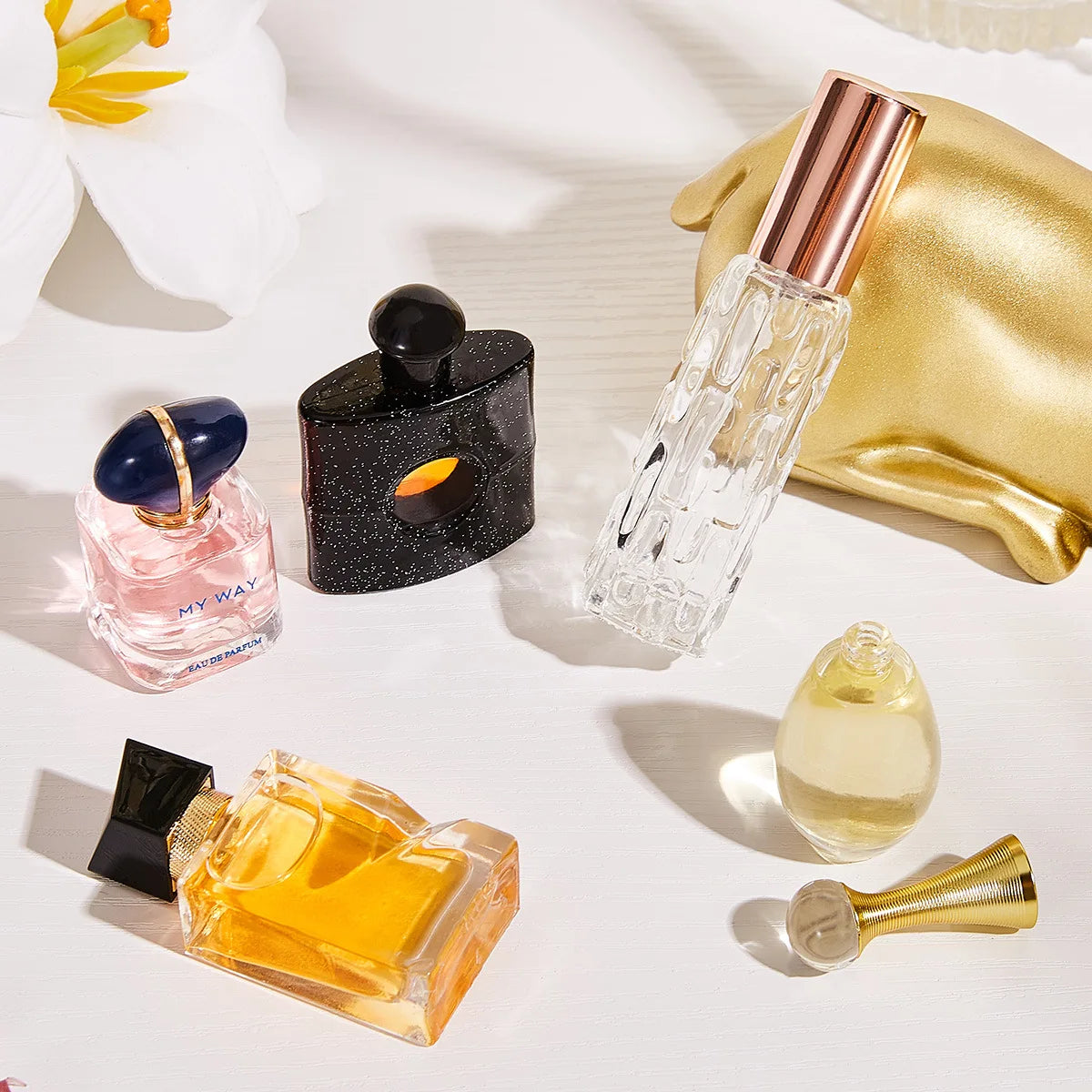 Women Perfume Mens Pheromones Fragrance Long Lasting Woody Floral Cologne Compact Portable Perfume Luxury Gift Set