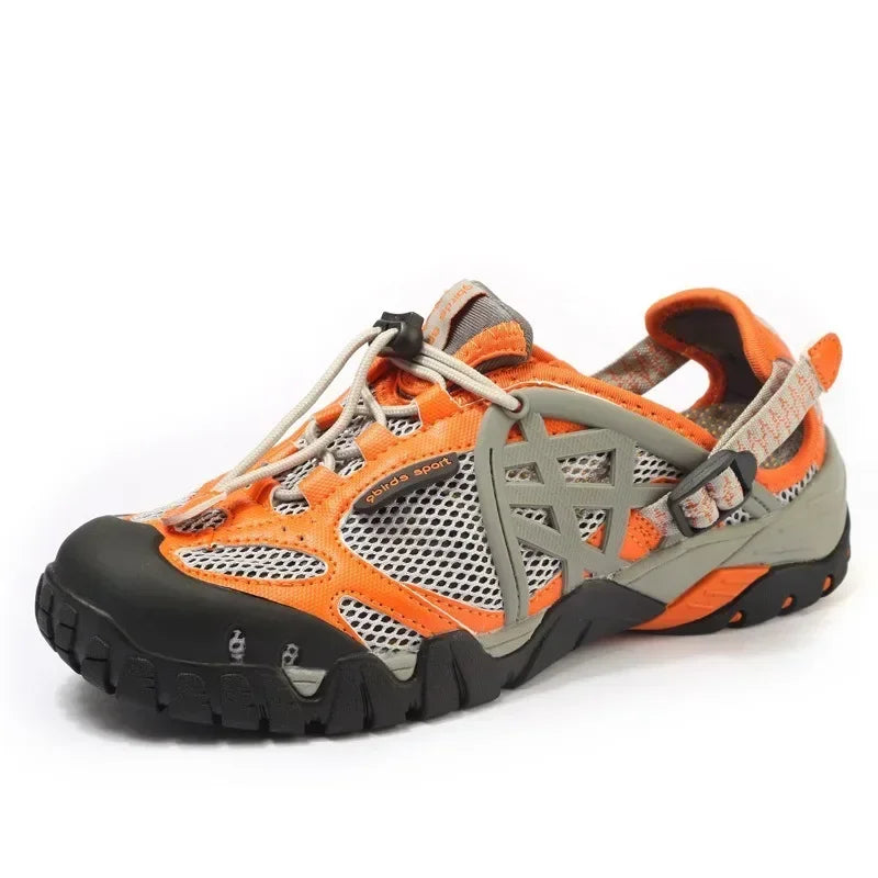 Men's Outdoor Sneakers Breathable Hiking Shoes Large Size Women's Outdoor Hiking Sandals Hiking Trail Water Sandals...
