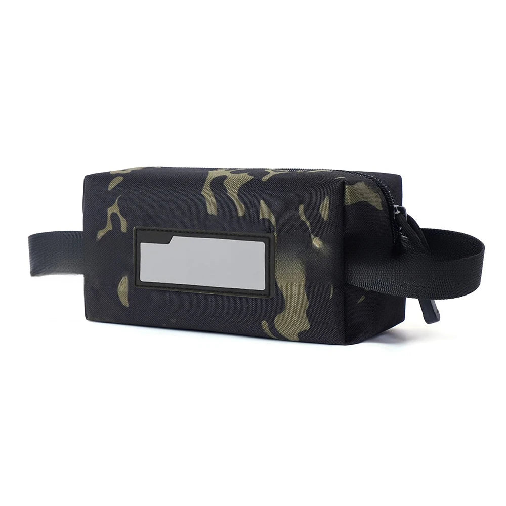 Tactical Ammo Bag Bullet Shell Box for Pistol Rifle Hunting Shooting Ammunition Cartridge Storage Case EDC Tool Pouch with Patch