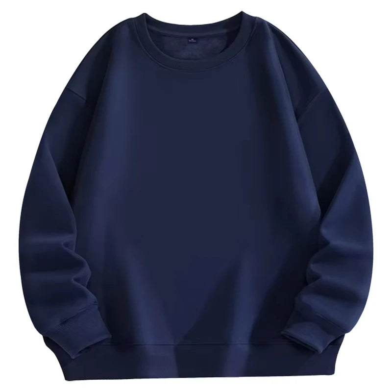Men's Outdoor Sports Long-sleeved Sweatshirt Autumn and Winter Hot-selling Simple and Comfortable Unisex Crew Neck Top