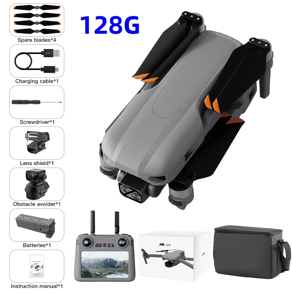 019 Drone MAX 4K Professional 5G GPS HD 3-axis Gimbal Photography Brushless Foldable Quadcopter RC Distance 3KM Drones
