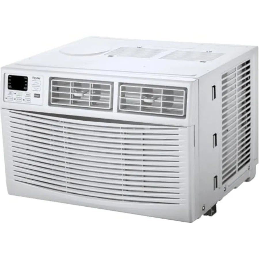 8000 BTU Window Air Conditioner for Cooling Up to 350 Sq. Ft. Features Quiet Operation Cool Fan Dry Modes Digital Display Remot