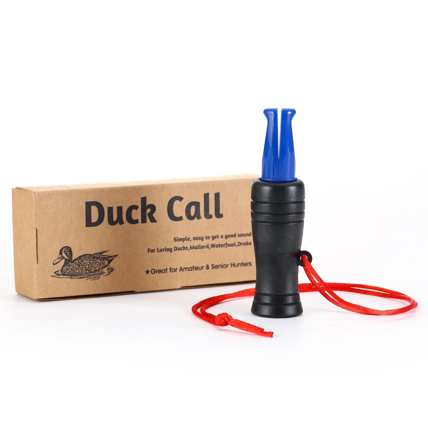 Hunting Duck and Pheasant Caller Whistle - Mallard Decoy, Ideal Outdoor Shooting Accessory for Hunters and Hunting Gear