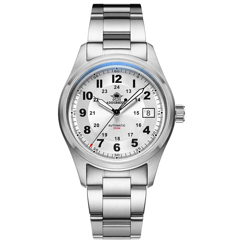 ADDIESDIVE Luxurious Men's Automatic Watch 8215 Mechanical Watch Sapphire Glass 200m Waterproof Analog Luminous Watches AD2525