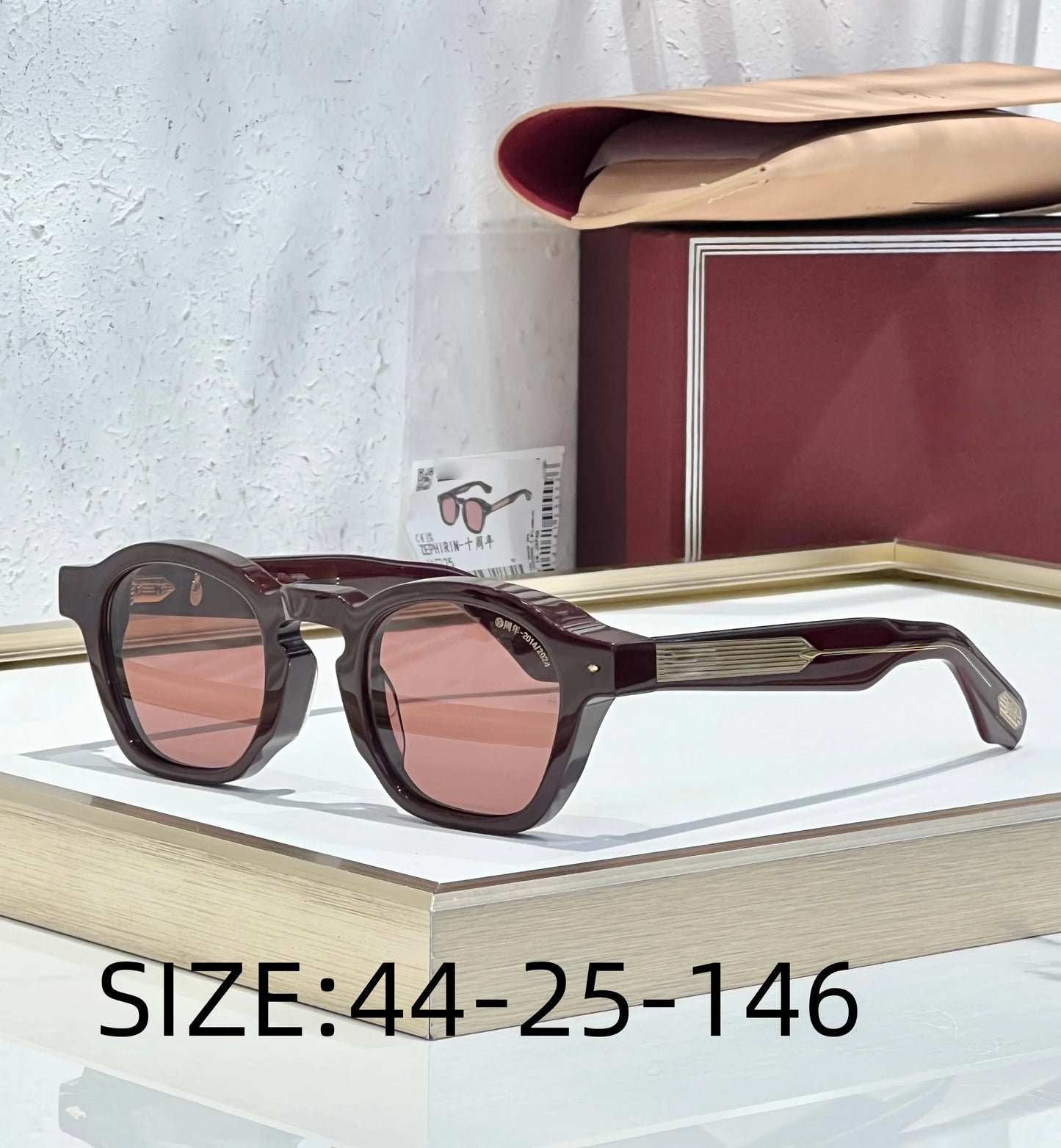 JMM Zephirin 44 10th Anniversary 2025 Superstar Same Sunglasses Small Face Fit Handmade Luxury UV400