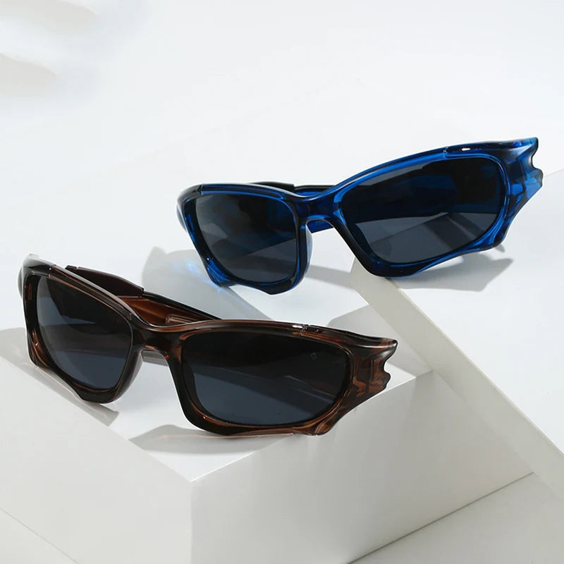 Classic Outdoor Sports Sunglasses Men Women Cycling Climbing Skiing Fishing Driving Vintage Sun Glasses Eyewear Special Shaped