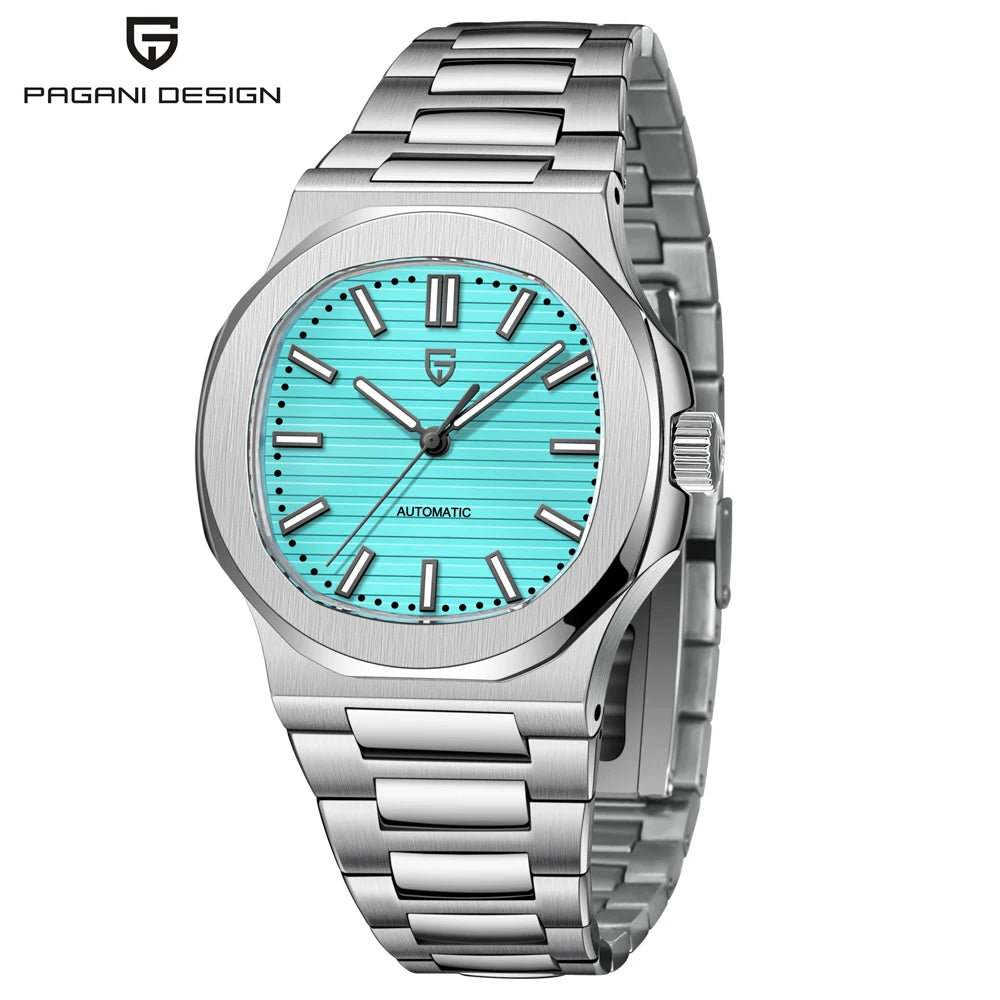 2025 New PAGANI DESIGN 40MM Men's Watches Luxury Automatic Watch For Men Mechanical WristWatch Stainless Steel Sapphire glass