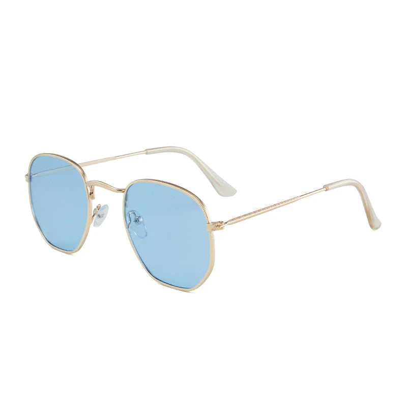 1Pc Men's Fashion Glasses New Retro Gold-Rimmed Round Frame Unique Stylish Niche Design Casual Versatile Decoration Suitable for