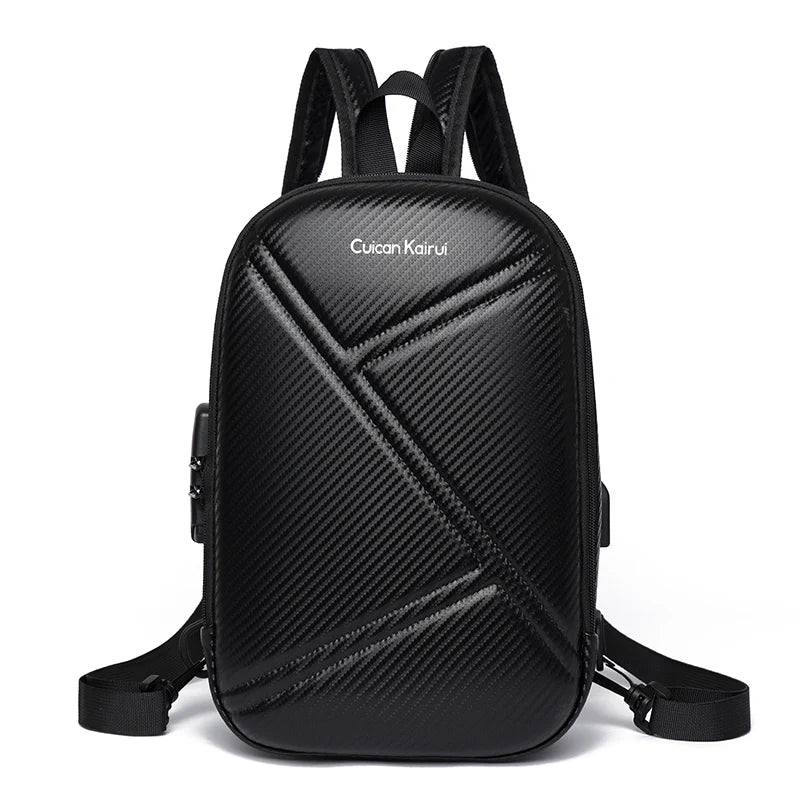 Men's Chest Bag New Fashion Trend Men's Shoulder Backpack Casual Crossbody Bag Male Street Fashion Brand Personality Youth Bag