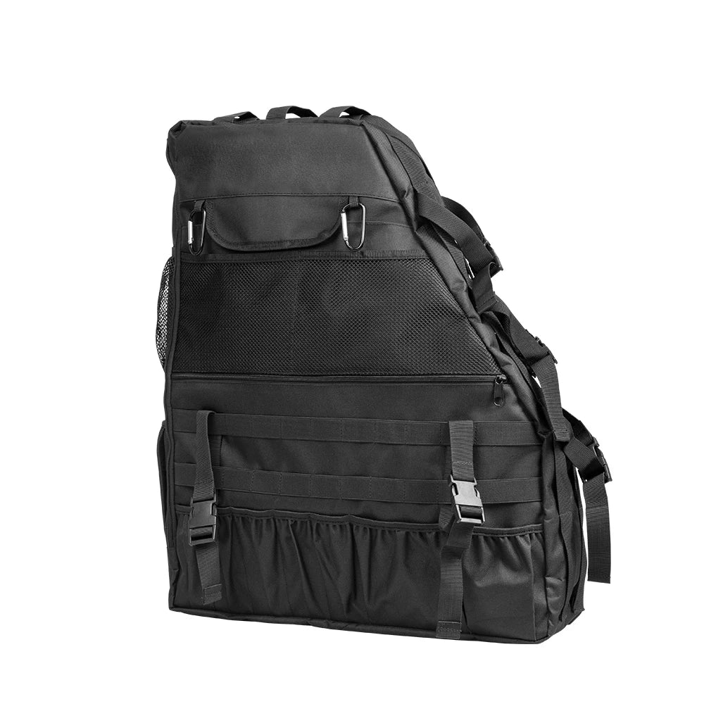 Roll Bar Storage Bag Cargo Cage with Multi-Pockets For Wrangler JK JKU JL TJ 4-Door Saddle Bag Organizers Tool Storage Bag