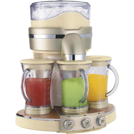 Tahiti Margarita Machine 24oz Slush Maker Ice Blender for Cocktails Frozen Drinks