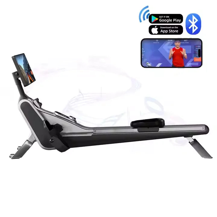 Commercial Home Air Rower Gym Equipment Gym Indoor Rowing Equipment Club Magnetic Rowing Machine 2025