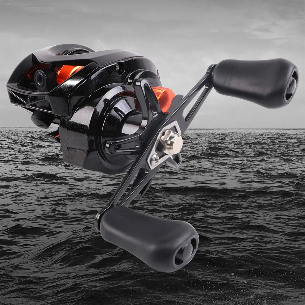 Baitcasting Fishing Reel 7.2/1 Gear Ratio High Speed Fishing Reel Magnetic Brake System Fishing Wheel for Fresh Saltwater