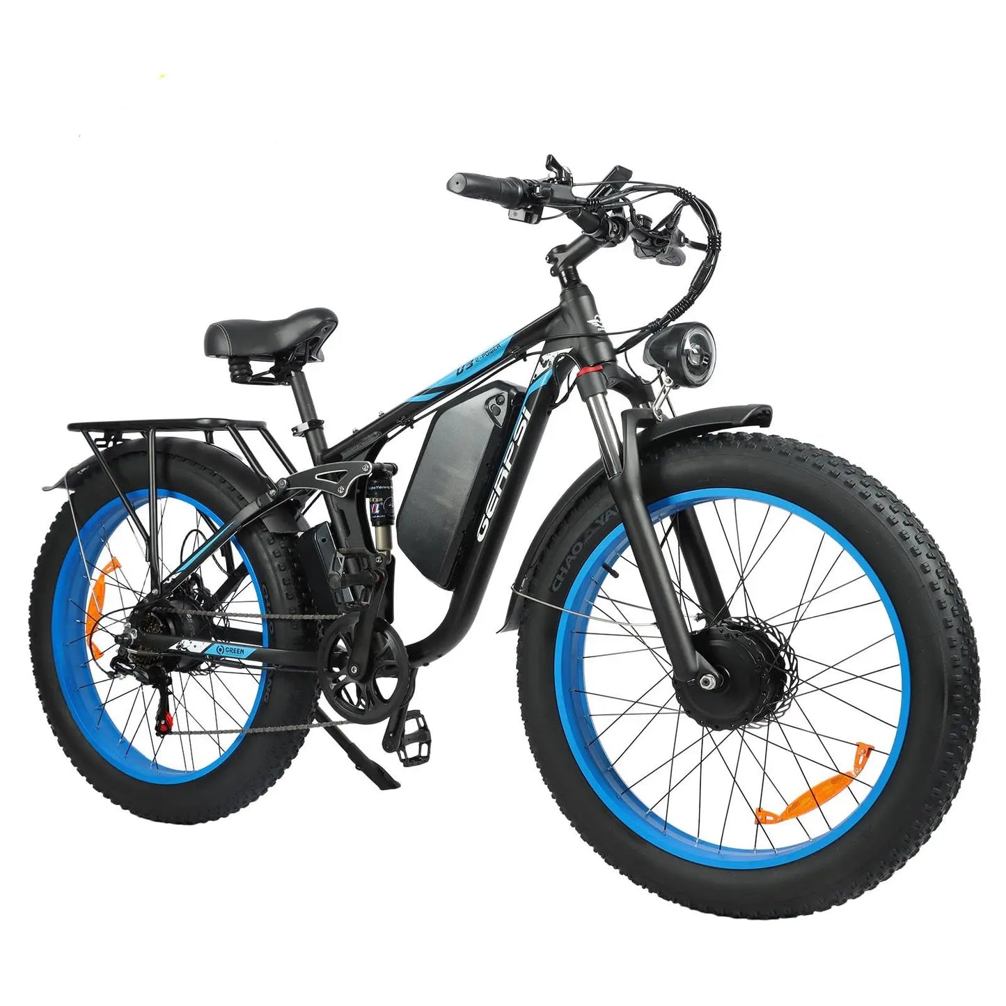BAOLUJIE P2 3000W Ebike Mountain E-bike 52V 23AH Electric Bicycle 55KM/H Electric Bike for Adults Off-road【1 Year Warranty】