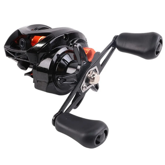 Baitcasting Fishing Reel 7.2/1 Gear Ratio High Speed Fishing Reel Magnetic Brake System Fishing Wheel for Fresh Saltwater