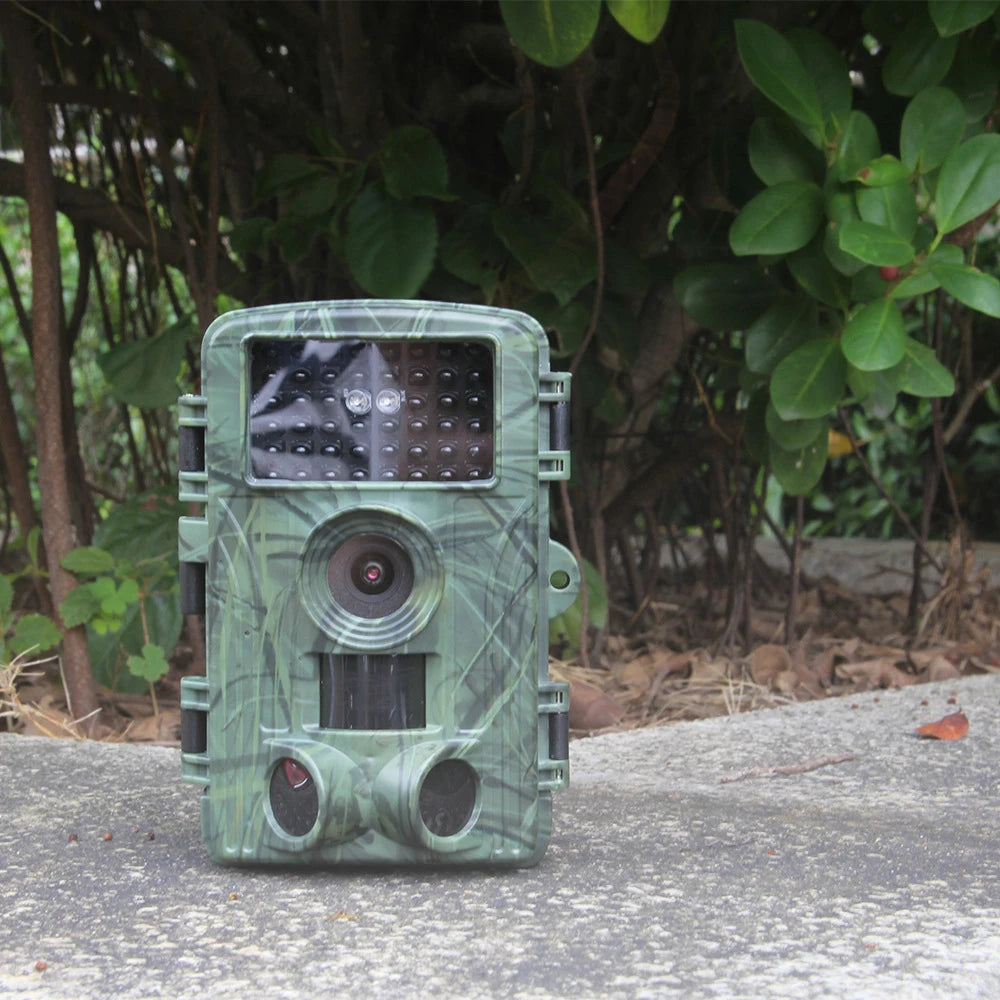 4K 60MP WiFi Trail Camera Night Vision Waterproof Hunting Camera with 2 Inch Screen for Outdoor Wildlife Monitoring