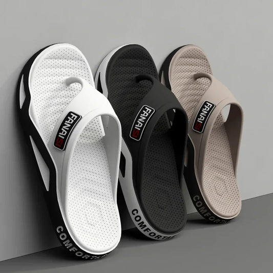 New 2026 Flip Flops For Man Flip-Flops Sports Beach Sandals Men Casual Fashion & Trend Comfortable Shoes House Home Outdoor