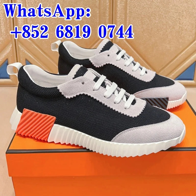 2026 Homesick Men's Casual Leather Sports Shoes Black Adhesive Low-Top Lace-Up Daily Wear Comfortable Breathable Spring Autumn