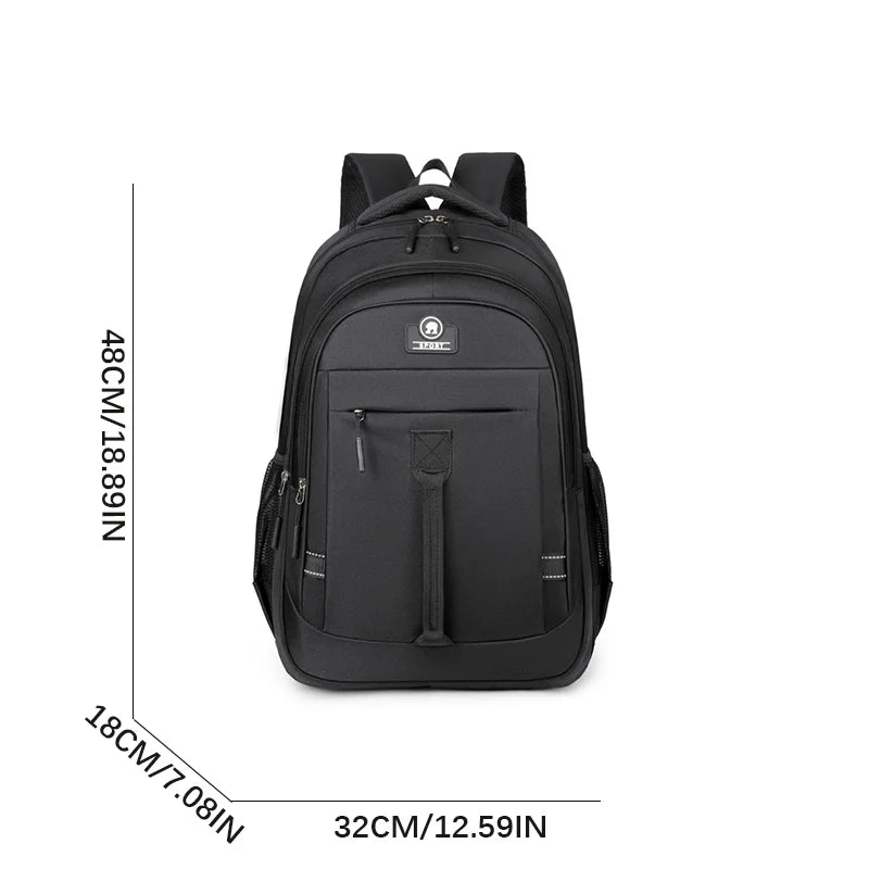 New Waterproof Man Backpack Fit Laptop USB Charging Backpack Women Travel Male Bag Vintage School Bag Mochila