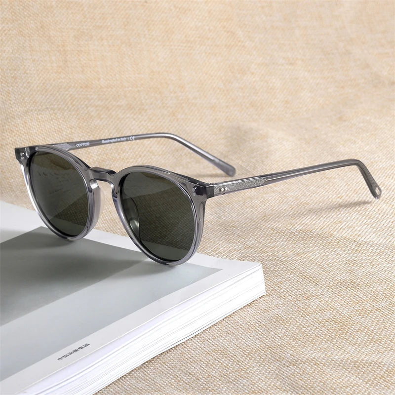 Unisex Retro Sunglasses Brand Oculos De Sol Oval Round O'malley Sun Glasses OV5183 Sunglasses frame eyewear O'malley sunglasses