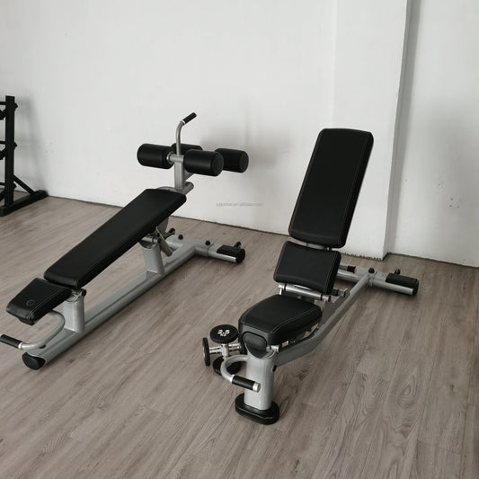 XOYOOU  Ajustable Gym Home Steel Dumbbell Workout Bench Gym Equipment Adjustable Fitness  Incline Bench for Strength Training