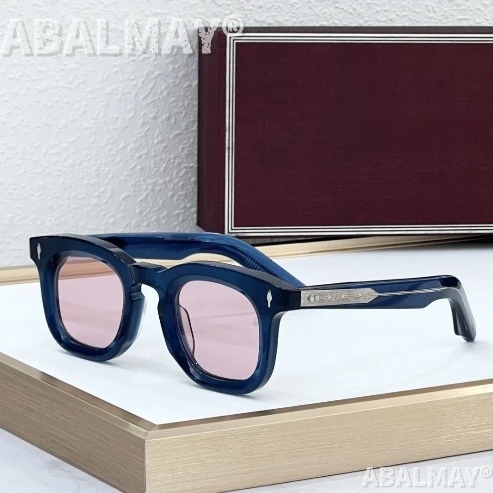 Top Quality Sunglasses for Men and Women DEVAUXI SIZE 43-27 Style UV400 Retro Fashion Special Design Sun Glasses with box