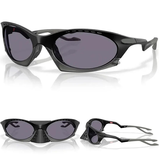 Oversized Steampunk Sunglasses Men Brand Design Mirror Punk Sun Glasses for Men Male Fishing Sports
