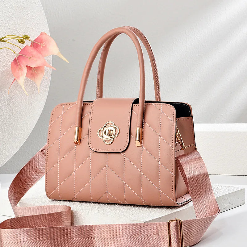 women bag Fashion Shoulder bags   handbag  for women 2025  Handbags leather Printed monogram single shoulder straddle bag