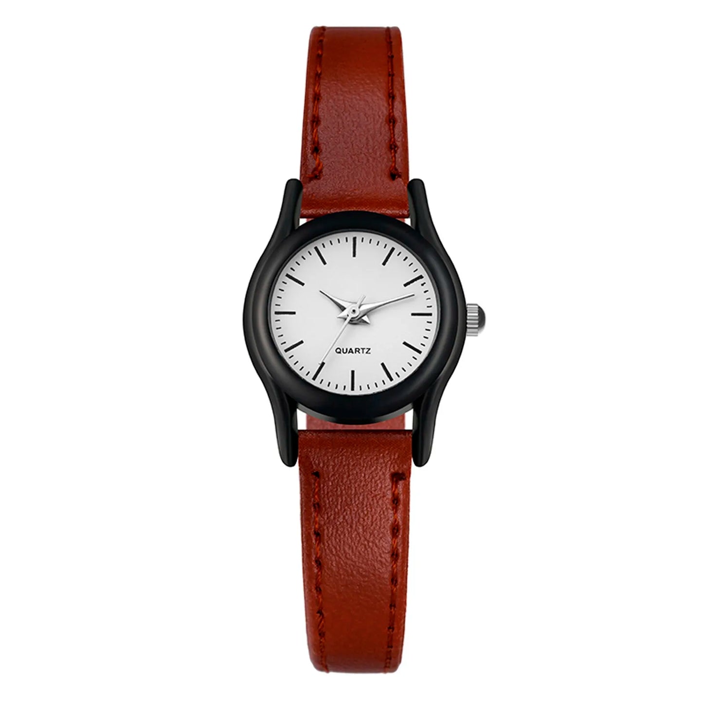 Casual Watches For Men Women Retro Leather Watch Simple Ladies Small Dial Quartz Wristwatch Clock Gift Reloj Mujer