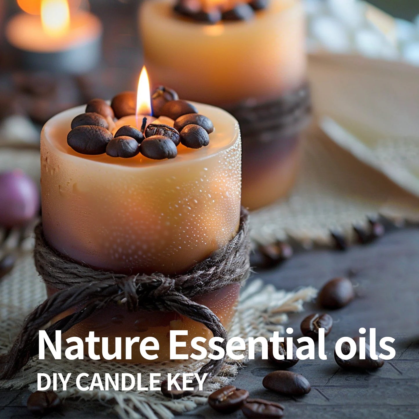 10ml+60ml Essential Oils Coffee Fragrance Cafe Perfume Refreshing Car Aromatherapy Cafe Parfum For Gift