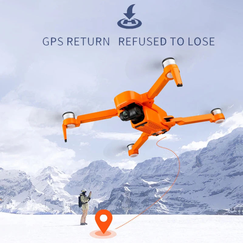 JJRC new X17 8K FPV dual-axis gimbal drone dual camera folding helicopter 5G brushless RC aerial photography aerial vehicle